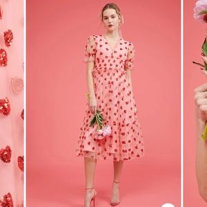 Rachel Parcell Sequin Heart Tulle Dress